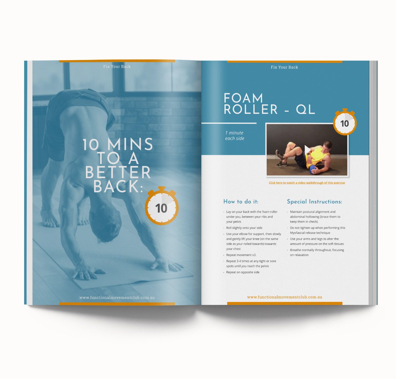 Inside the Back on Track ebook - Treat Back Pain At Home With Our eBook